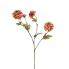 Dahlia spray koraal 65cm