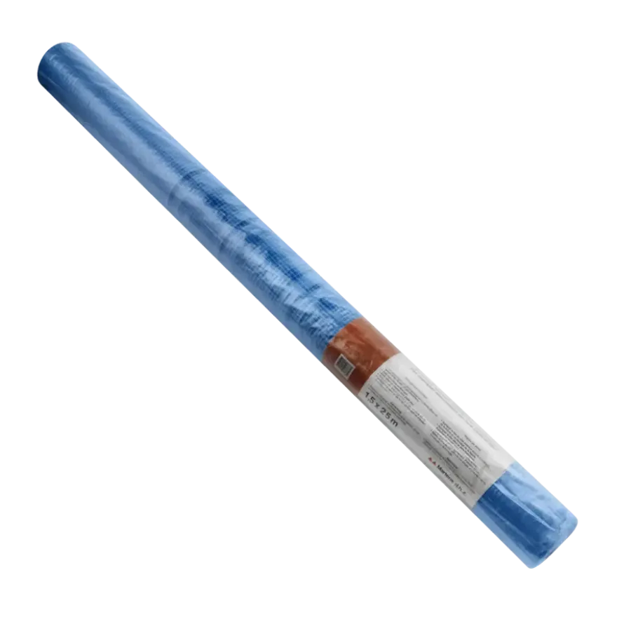 Dampdoorlatende folie voor isolatie blauw 1,5x25m 37,5m²