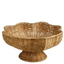 Decoratie schaal bruin - h19xd40cm