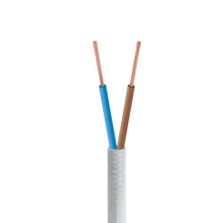 Decoratief Snoer 2 x 0,75mm2 Wit 5 Meter