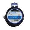 Decoratief Snoer 2 x 0,75mm2 Zwart Gewikkeld 5 Meter
