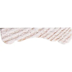 Decorlijst grenen wit gegrond 8x34 mm 270 cm