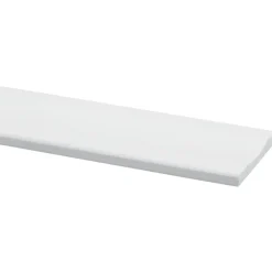 Decorlijst grenen wit gegrond 8x57mm 270cm