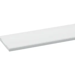 Decorlijst grenen wit gegrond 8x57mm 270cm