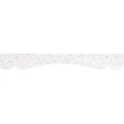 Decorlijst grenen wit gegrond 8x57mm 270cm