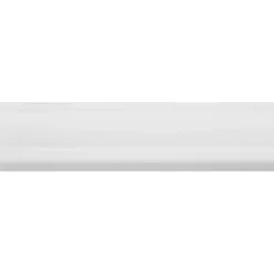 Decorlijst grenen wit gegrond 8x57mm 270cm