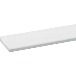Decorlijst grenen wit gegrond 8x57mm 270cm