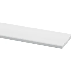 Decorlijst grenen wit gegrond 8x57mm 270cm