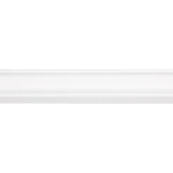 Decorlijst grenen wit gelakt 9x29mm 270cm