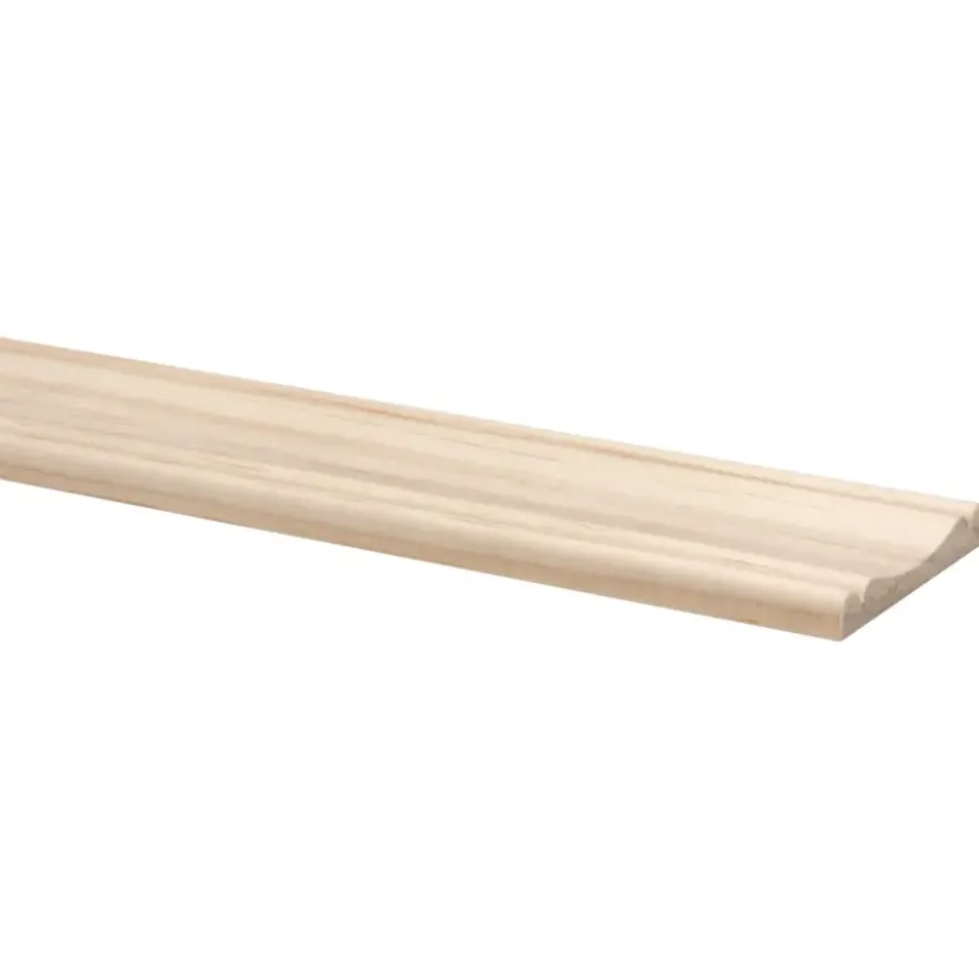 Decorlijst grenen 8x57 mm lengte 270 cm