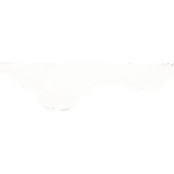 Decorlijst grenen 18x68 mm wit gegrond lengte 270 cm