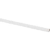 Decorlijst MDF wit folie 9x22 mm lengte 260 cm