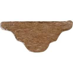 Decorlijst MDF wit folie 9x22 mm lengte 260 cm