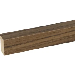 Decowall Acoustic eindprofiel walnoot 260cm