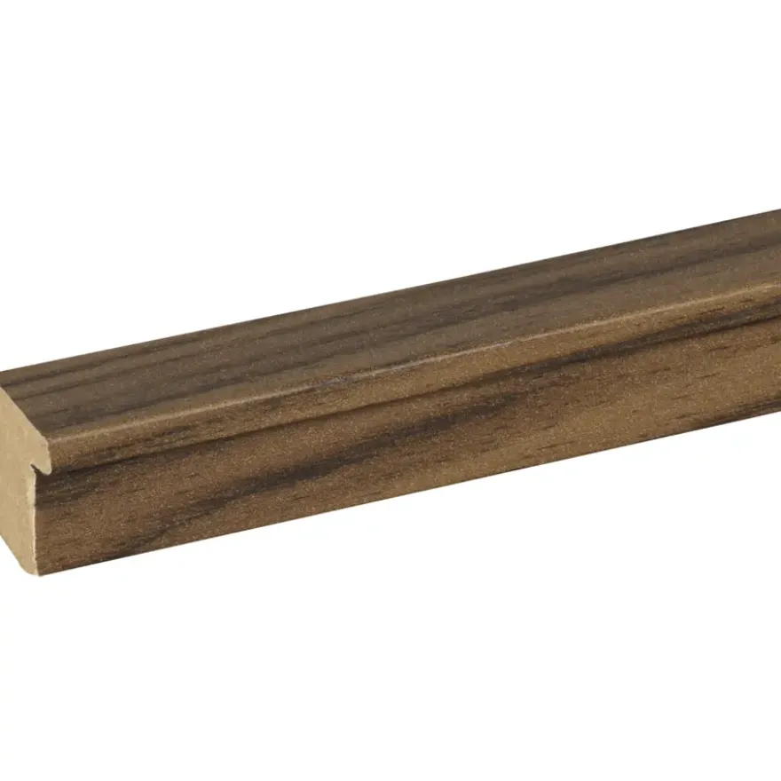 Decowall Acoustic eindprofiel walnoot 260cm