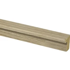 Decowall Acoustic eindprofiel vergrijsd eiken 260cm