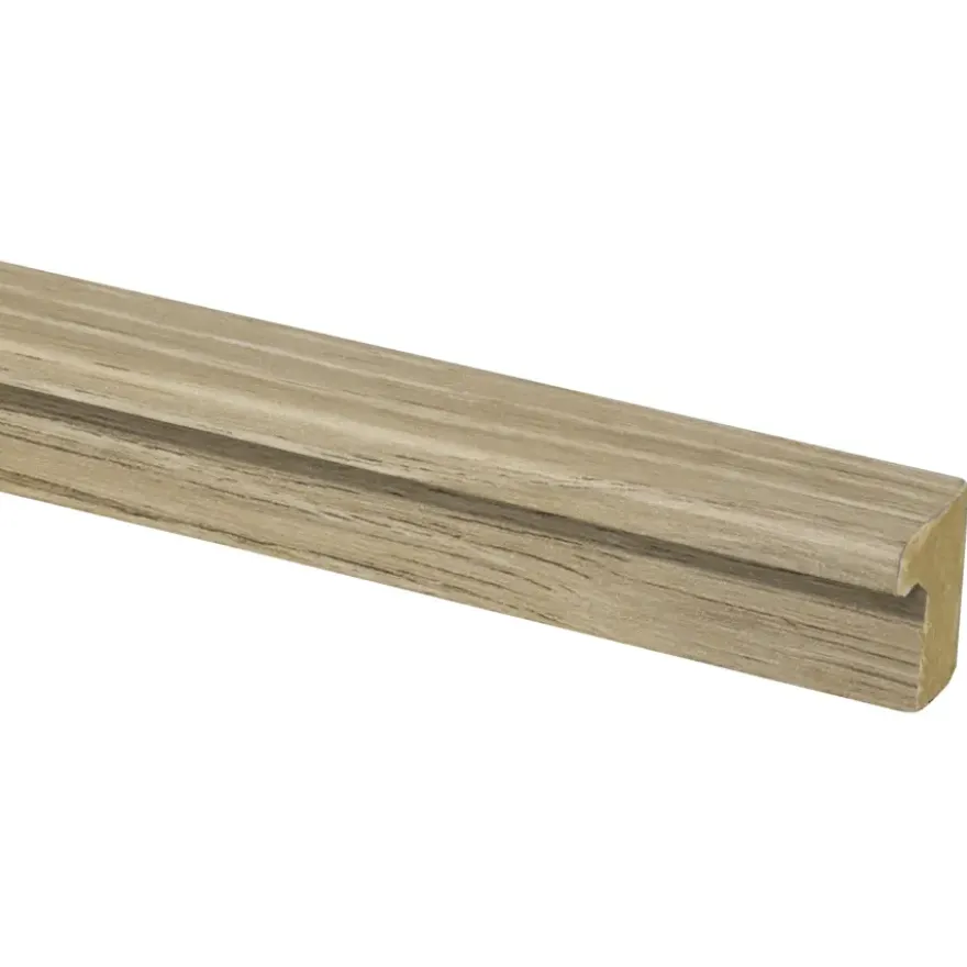 Decowall Acoustic eindprofiel vergrijsd eiken 260cm