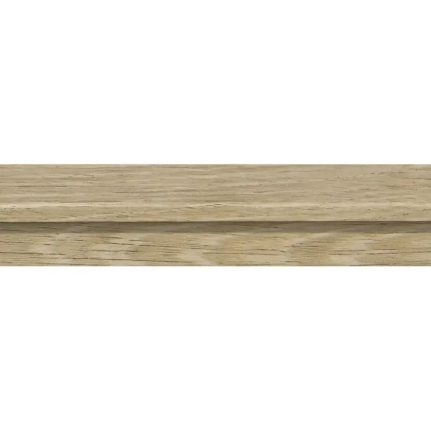 Decowall Acoustic eindprofiel vergrijsd eiken 260cm