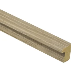 Decowall Acoustic eindprofiel vergrijsd eiken 260cm
