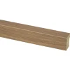 Decowall Acoustic eindprofiel rustiek eiken 260cm