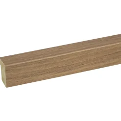 Decowall Acoustic eindprofiel rustiek eiken 260cm