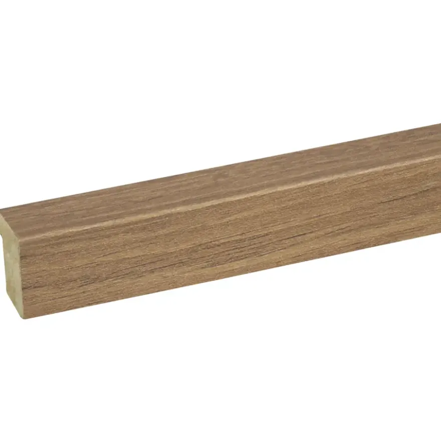 Decowall Acoustic eindprofiel rustiek eiken 260cm