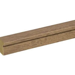 Decowall Acoustic eindprofiel rustiek eiken 260cm