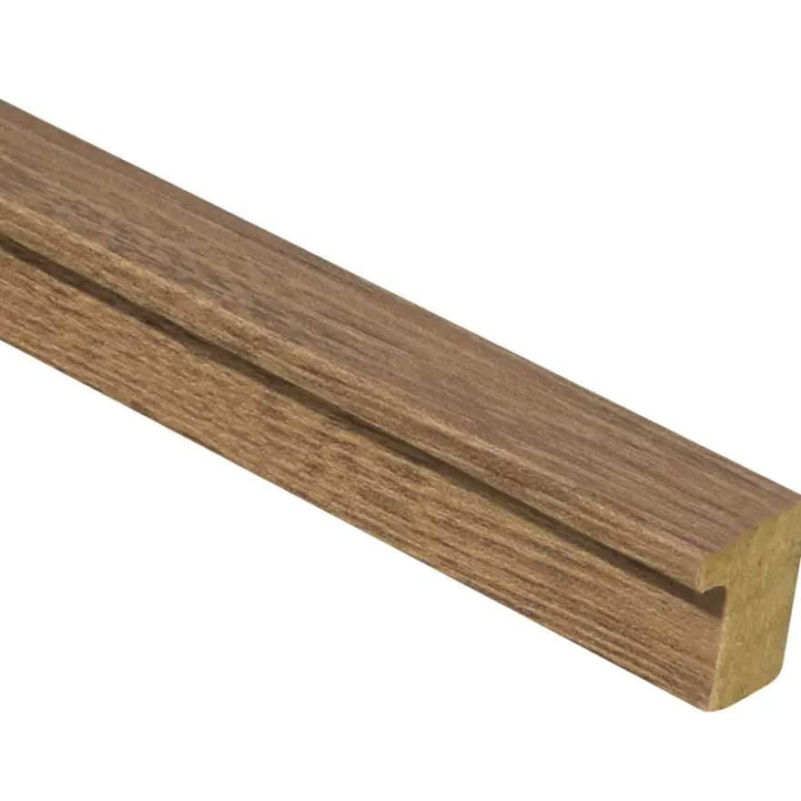 Decowall Acoustic eindprofiel rustiek eiken 260cm