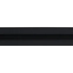 Decowall Acoustic eindprofiel zwart 260cm