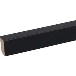 Decowall Acoustic eindprofiel zwart 260cm