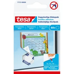 De Tesa Dubbelzijdige Kleefpads voor Transparant & Glas