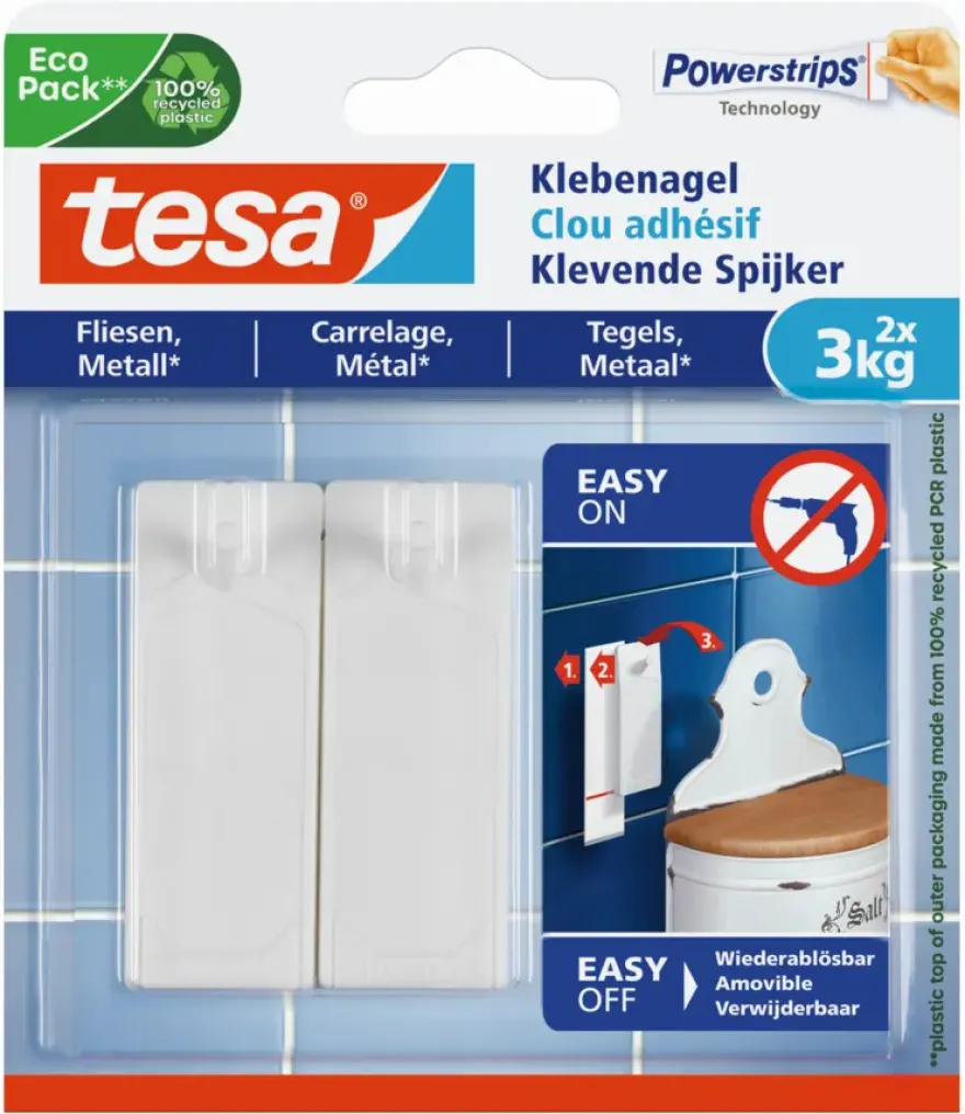 De tesa Klevende Spijkers voor Tegels en Metaal