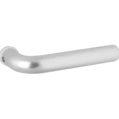 Deurkruk L rond aluminium