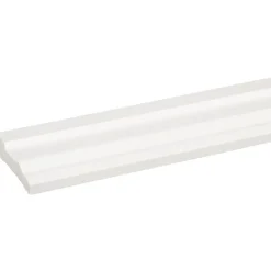 Deurlijst grenen wit gelakt 15x57mm 270cm