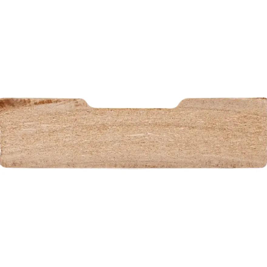 Deurlijst MDF wit folie carré 18x70 mm lengte 260 cm