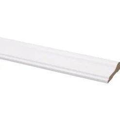 Deurlijst MDF wit folie classic 18x68 mm lengte 260 cm
