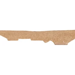 Deurlijst MDF wit folie 18x90 mm classic lengte 260 cm
