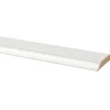 Deurlijst MDF wit folie 12x68 mm lengte 260 cm