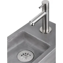 Differnz fonteinafvoerplug RVS