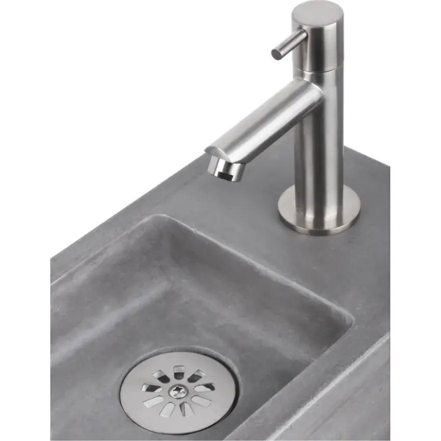 Differnz fonteinafvoerplug RVS