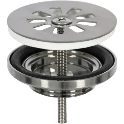 Differnz fonteinafvoerplug RVS