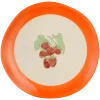 Dinerbord fruit oranje - h2,5xd26 cm