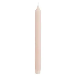 Dinerkaars stearine licht roze