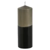 Dip-dye kaars stearine - h20xd7cm