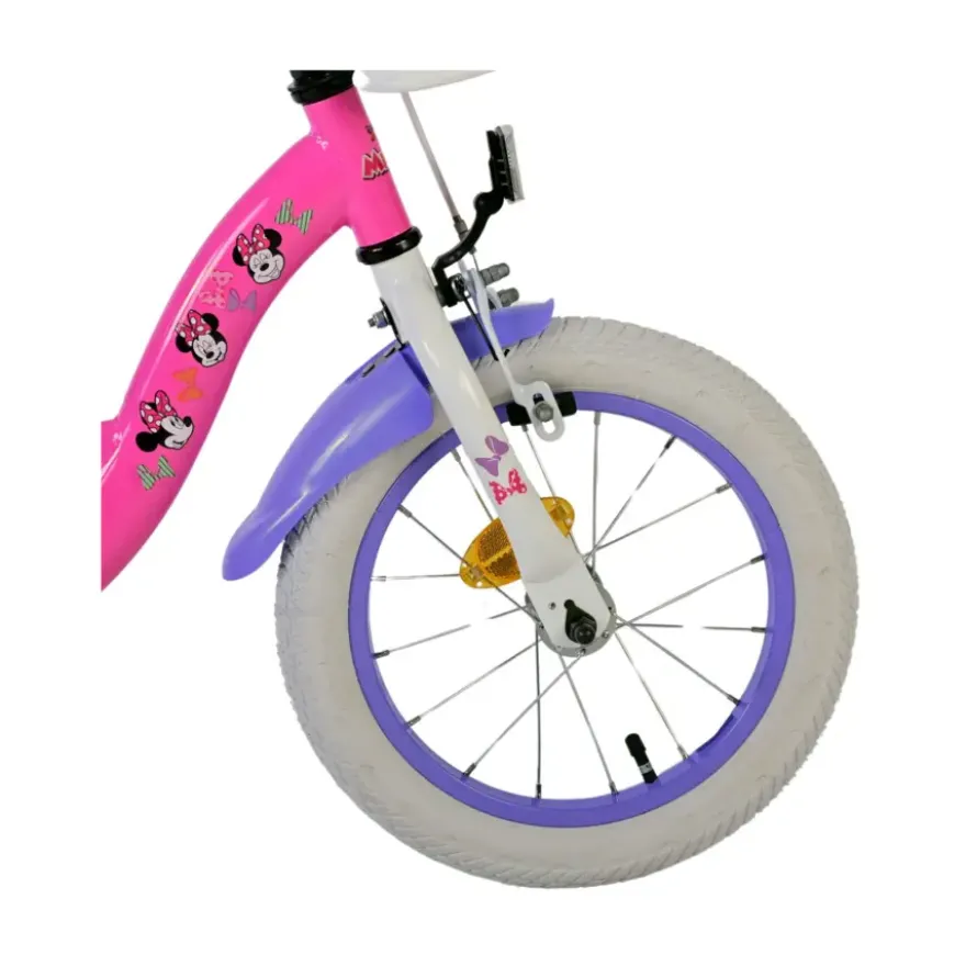 Disney Minnie Cutest Ever! kinderfiets roze 14 inch