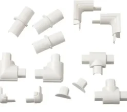 D-line Accessoireskit t.b.v. 16/ 8mm D-line Goot Wit