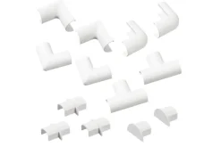 D-line Accessoireskit voor 20/10mm D-line Goot Wit