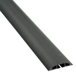 D-line kabelgoot halfrond zwart 60/12 mm 1.8 meter