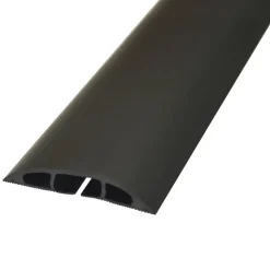 D-line kabelgoot halfrond zwart 60/12 mm 1.8 meter