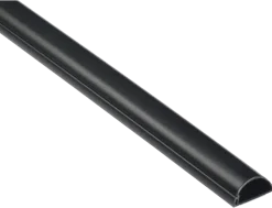 D-line kabelgoot halfrond zwart 30/15 mm 1 meter